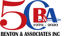 B&A 50th Anniversary logo